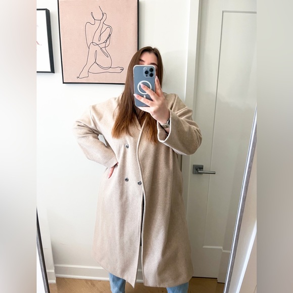Jackets & Blazers - Prologue Tan Long Coat